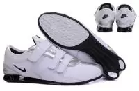 nike shox promos rival 3 hommes chaussures rvial3m17 whosale blanc and boot noir